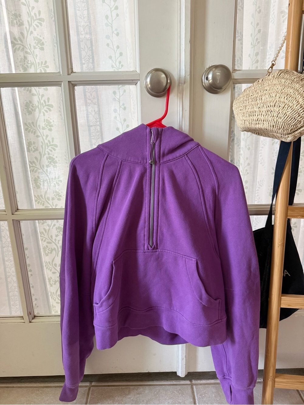 lululemon athletica Purple Half-Zip Hoodie